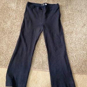 Betabrand charcoal gray dress pants